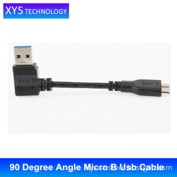 New Arrival l shape micro b usb otg data cable,90 degree angle micro b usb cable/